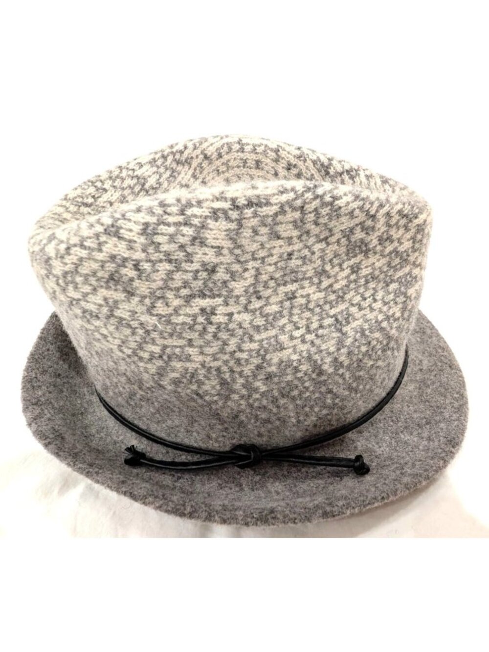 Scala Pronto Ladies Callanan Grey Wool Blend Fedora Hat